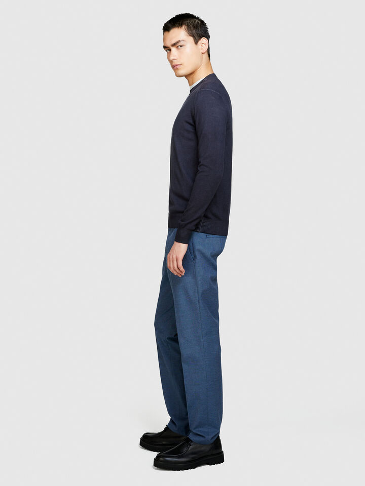 Formal trousers - men's slim fit trousers - Blue | Sisley image number 2